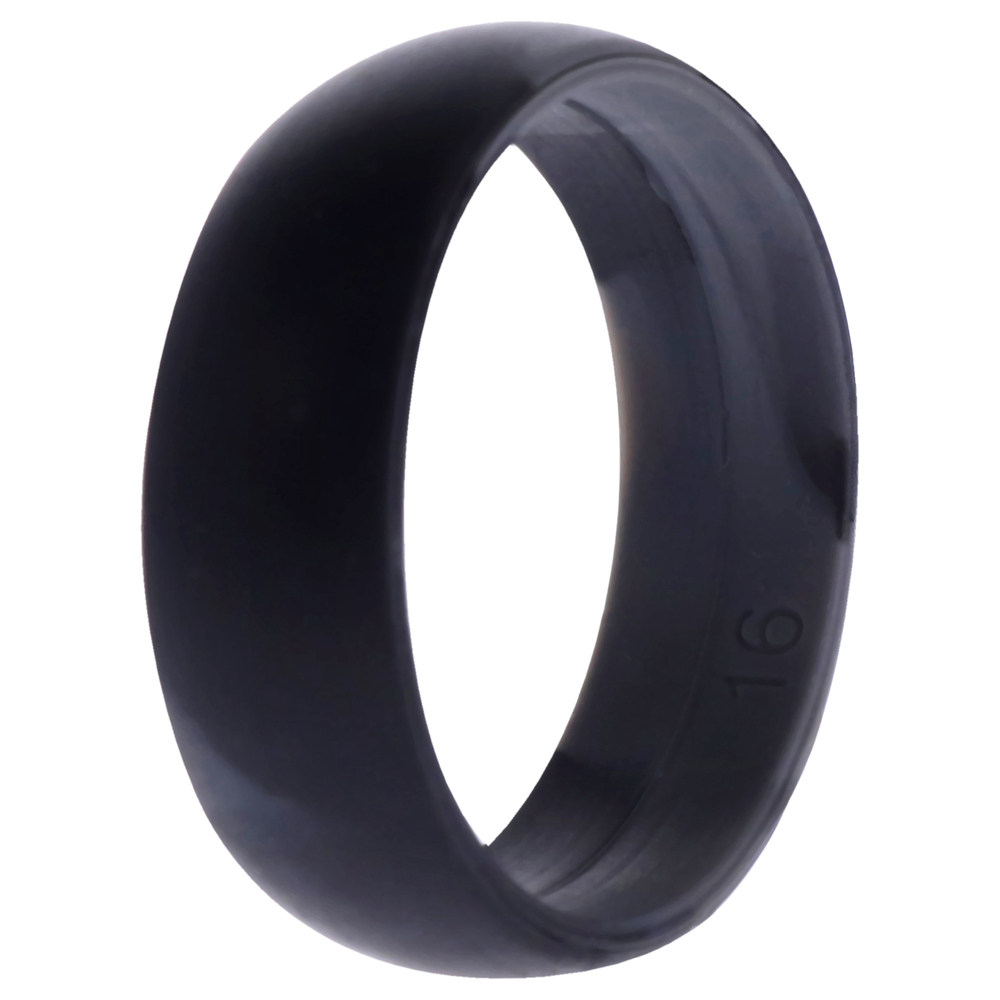 Silicone Wedding Ring - Black-Camo by ROQ for Men - 16 mm Ring
